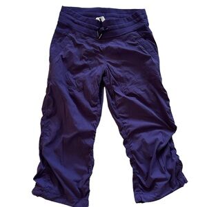 Lululemon Studio Cropped Purple Size 4